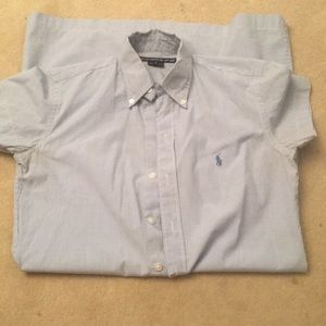 Ralph Lauren Sport gingham shirt dress small
